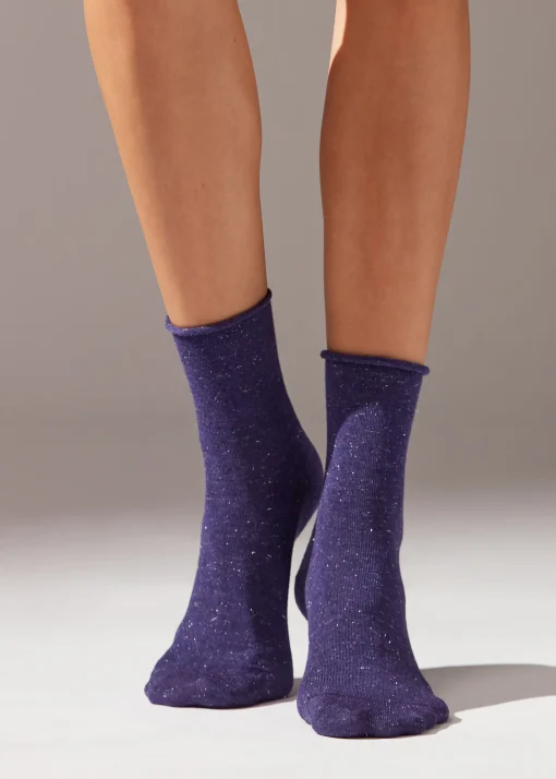 Calcetines Cashmere  Con Glitter