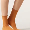 Calcetines cortos con cachemira