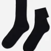 Calcetines de Canalé de Hombre con Lana y Cashmere