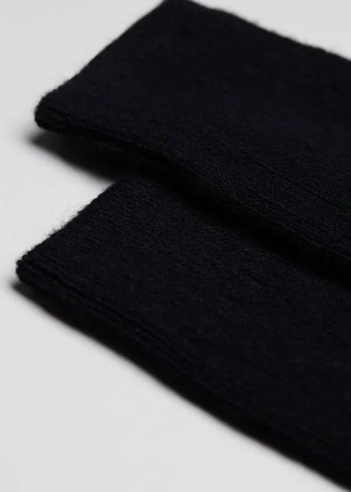 Calcetines de Canalé de Hombre con Lana y Cashmere