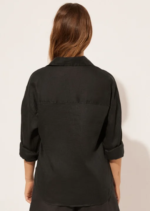 Camisa Corta de Lino
