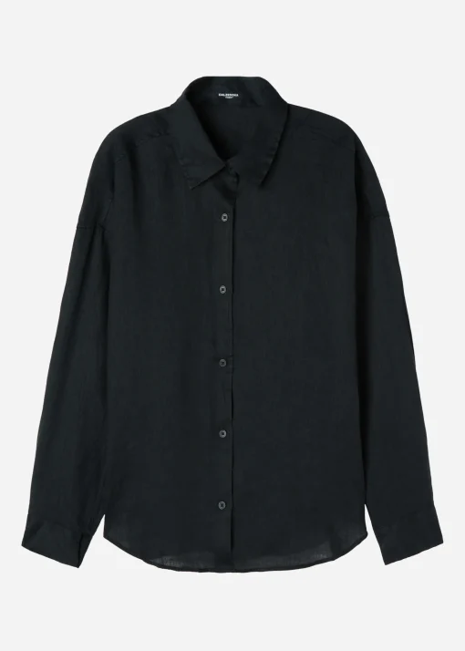 Camisa Corta de Lino